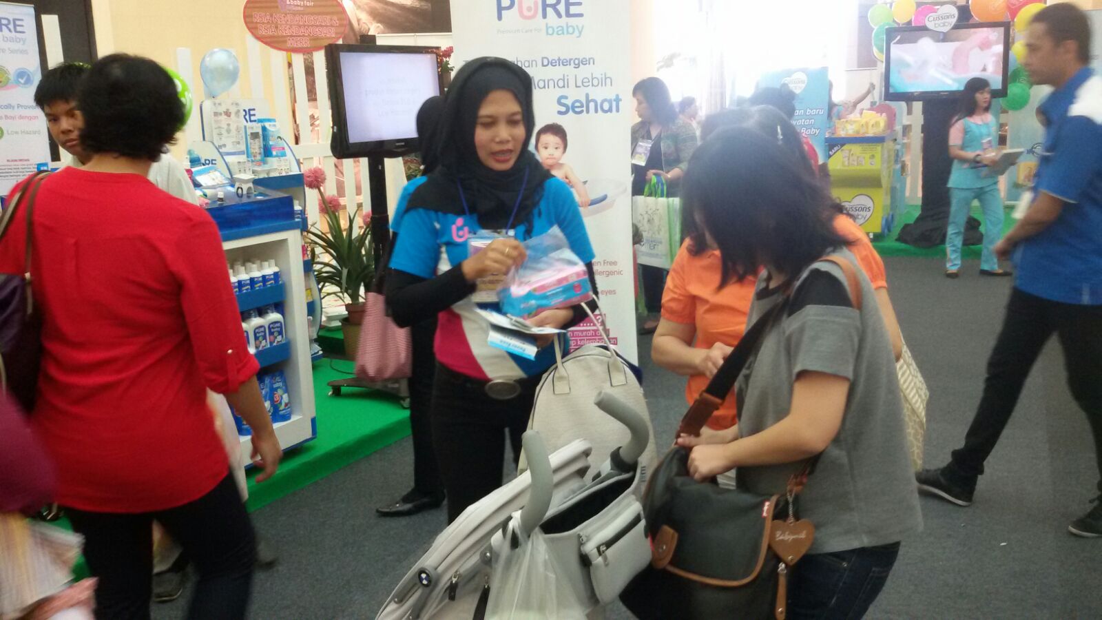 Event Purekids di Mother & Baby Fair ( Surabaya ) 2015 — foto 9